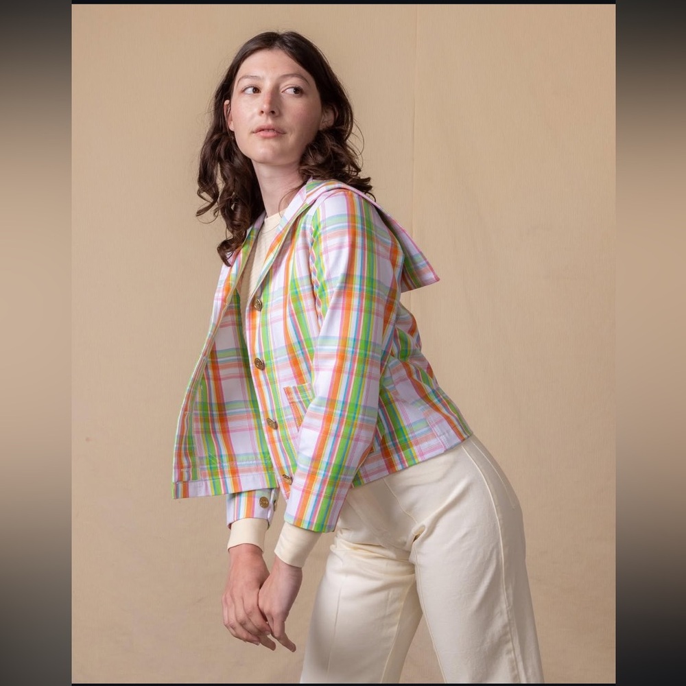 Big Bud Press Summer Plaid Sailor Jacket - Picture 9 of 10